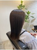 赤味を抑えるオリーブカラー