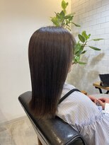 ヘアー アトリエ イチ(hair atelier iti)&nbsp;赤味を抑えるオリーブカラー