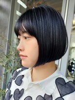 シャロン(SHARON)&nbsp;【SHARON原宿】黒髪ボブ×丸みボブ