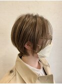大人ショートボブ