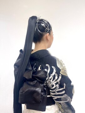 ベルクープス 天王寺店(Belle Coupes) 【BelleCoupes】成人式 振袖着付けヘアセット 着物ヘア