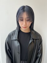 ライク ベター(like better)&nbsp;moss blue / side bang lob