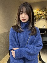 ロンド レア 天神大名店(Lond Le’a) インナーカラー/ミルクティーベージュ/ブリーチ/イヤリングカラ