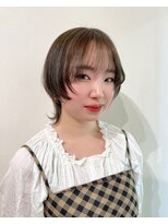 ゼスト 中野店(ZEST)&nbsp;【ZEST中野/野口】ブリーチあり、なしでも可愛いオリーブカラー