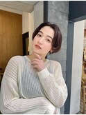大人可愛いハンサムショート
