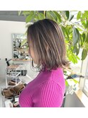 外ハネボブ×ハイライト