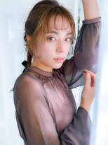 シア(sia)&nbsp;【sia】タイトツインアレンジ/ベロアリボン