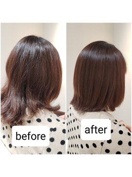 オルガ(Olga) 髪質改善/ 縮毛矯正/ストレート/ナチュラル/カラー/白髪染め