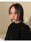 ボブカット/ ダークグレー