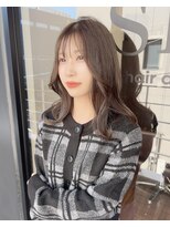 シオ ヘアー デザイン(Sio. hair design)&nbsp;透明感たっぷりオリーブグレージュ！