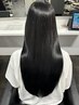 【世界一傷まない縮毛矯正】カット＋髪質改善水素縮毛矯正　￥22500