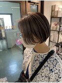 大人可愛いショート 20代30代40代丸みショートボブ◎長崎/佐世保