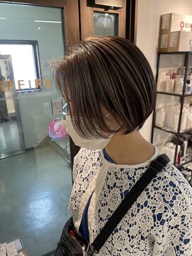 シャンプーボーイアネックス(SHAMPOO BOY Annex) 大人可愛いショート 20代30代40代丸みショートボブ◎長崎/佐世保