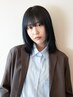 【メンテナンス】【30日以内】前髪カット + ベーシックトリートメント