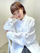 ソト 銀座(soto.)&nbsp;ハイライトカラー/くびれヘア/レイヤーパーマ/ミニボブ[銀座]