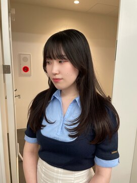 サロンドジョー(salon de joe) 【井上】レイヤーカット韓国顔まわりフェイスレイヤー横浜