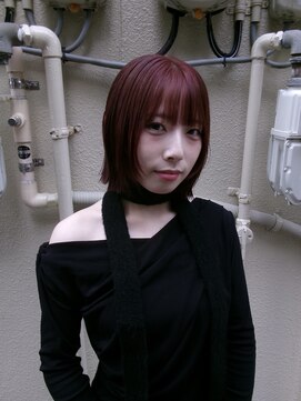 ジュール 金沢(Joule) ブリーチ無しワインレッド