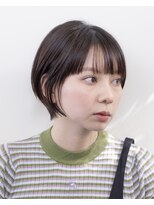 ルプラ ガーデン(le-pla garden)&nbsp;マッシュショート#黒髪#耳掛けショート#くびれショート#ボブ