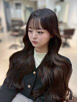 ザシェノンウメダ(THA CHAINON UMEDA) 心斎橋/着物ヘア/大人ガーリー/ダークアッシュ/似合わせカット