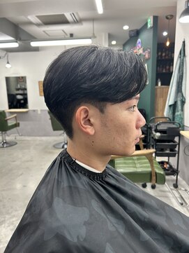 ザスーツブラザーズ(THE SUITS BROTHERS) MEN'SHAIRウルフカルマパーマメンズショートイージーパーマ