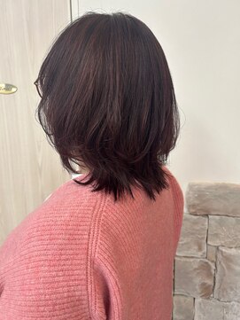 アンジュ 篠ノ井店(ange) 10代20代30代40代50代　ふんわりレイヤースタイル