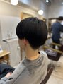 アグ ヘアー ジーナ 大宮東口店(Agu hair gina)&nbsp;耳かかるくらいの王道刈り上げマッシュ☆