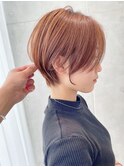 Say.くびれショート丸みショートヘーゼルグレージュ表参道青山