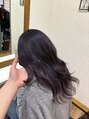 ルーチェヘア(LUCE HAIR)&nbsp;ブリーチありヴァイオレットカラー