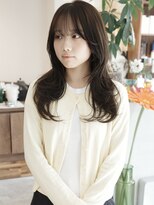 ウィム(wim)&nbsp;" ハッシュカット "/ロングレイヤー/レイヤーカット/顔周り