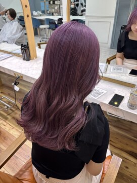 アプリバイリアン 浦和2号店(appri by Rien) ダブルカラー/ピンクバイオレット