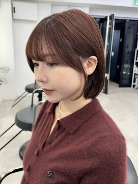 メルバイグラフ 梅田(mel by GRAFF) 骨格に合わせた顔まわりカット