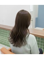 アイニ 大阪上本町店(aini)&nbsp;アディクシー/ブリーチなし/透明感/ツヤ/ダブルカラー