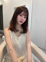 シティーバイローウェ 表参道(City/louwe)&nbsp;ミディアムレイヤー／ナチュラルブラウン