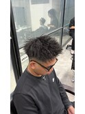 ツイストパーマ/メンズ/刈り上げ/眉毛/ツイスト