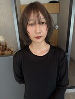 エトワ 中央店(etoi) 大分韓国ヘアタッセルボブミニボブショートボブ切りっぱなし