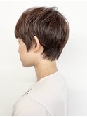 【松戸　松田】ベリーショート茶髪丸みショート