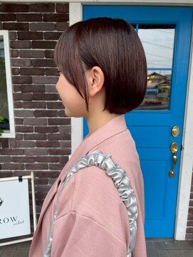 アズグロウ エクラ(AS GROW 'eclat) 顔まわりレイヤー×ミニウルフ