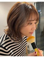 オーク あざみ野(OAK) オレンジベージュ×外ハネボブ