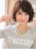 大人カジュアル☆★上品ゆるボブa