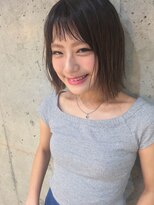 フークフーク(HOEK HOEK)&nbsp;シースルー外ハネボブ × バレイヤージュ 20代30代40代50代