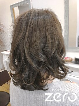 ヘアメイクゼロ 坂戸駅前店(hairmake zero) カーキーアッシュ