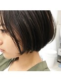 【Andco】30代オシャレ女性におすすめ! ミニマムボブ