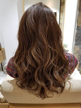 ヘアリゾート粋 リマ 銀座店(lima) 【粋lima銀座店】変幻自在オレンジブラウングラデーション