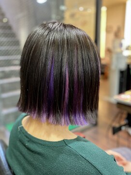 グランアージュ 池袋東口店(grandage) 【grand age 池袋東口】外ハネボブ×ミックスデザインカラー