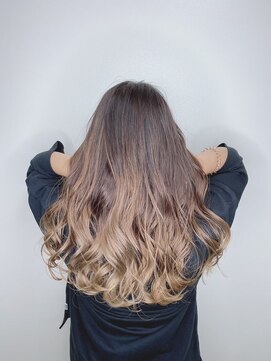 ヘアリゾートエーアイ 西日暮里店(Ai) ナチュラルなグラデーションスタイル