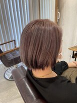 ヘアデザイン ファブロ(hair design FABRO.)&nbsp;－ ピンクベージュ × ハイトーンカラー －