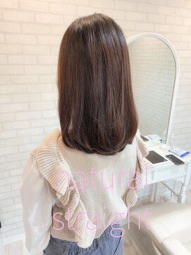 マーリャヘアー(mallia hair) natural straight