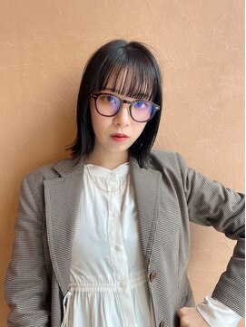 クオン 今泉(quon) 【MASAKI】Black×プツっとバング -天神 薬院 今泉-