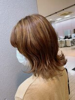 ヘア イノウエ HAIR INOUE&nbsp;ハイライト＆ローライトたっぷり立体感ヘア！