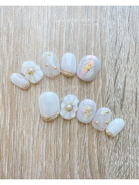 ミネヘアアンドメイク高知店 ブライダルネイルチップ